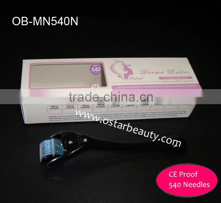 HOT 540 needles titanium derma roller / micro needle machine OB-540N