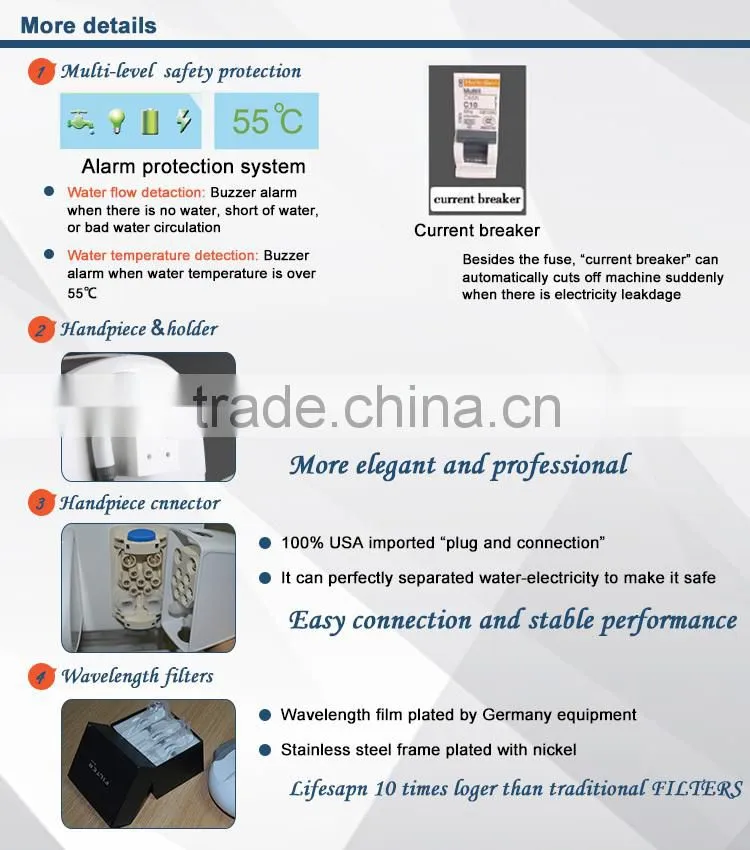 Medical equipments laser diode hair removal machine hair loss treatment diode laser 808