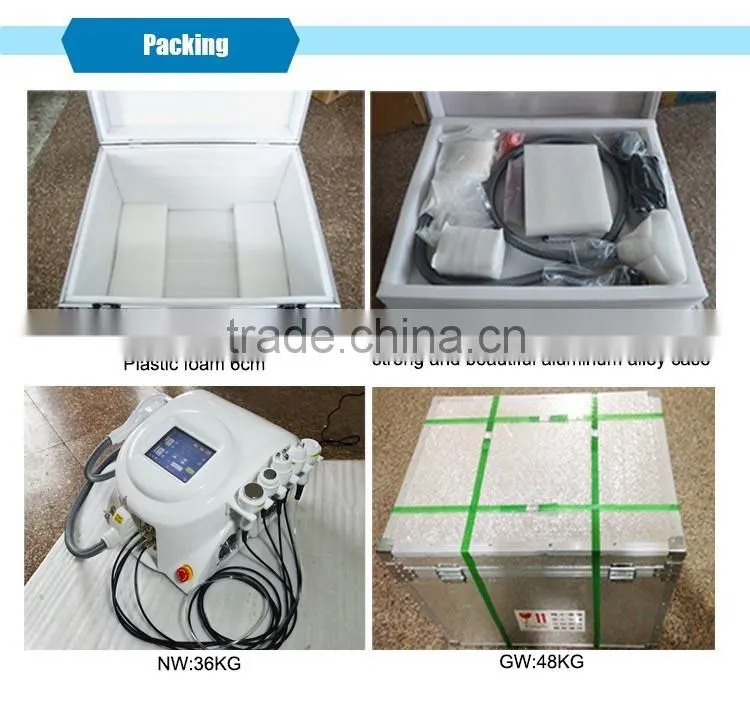Hot sale 6 in 1 portable hair removal ipl e-light ipl with cavitation rf for salon