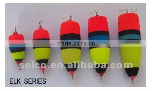 Plastic fishing equipment fishing tackles foam fishing float wholesale high quality