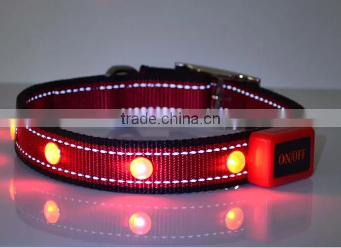2017 Hot Selling LED Dog safety Collar , Pet Product
