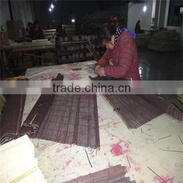 WYZ-0393 raw bamboo vertical blind/bamboo curtains/bamboo curtain distributor
