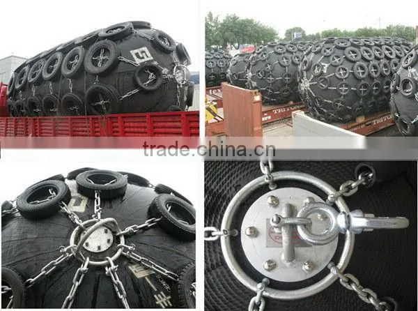 ropes anchor chains rubber fenders