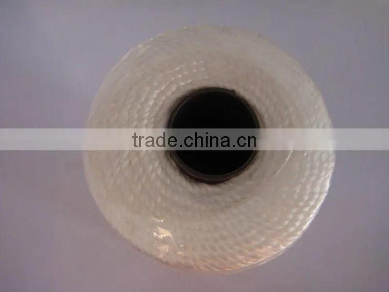 3-strand twist white 100% nylon twine
