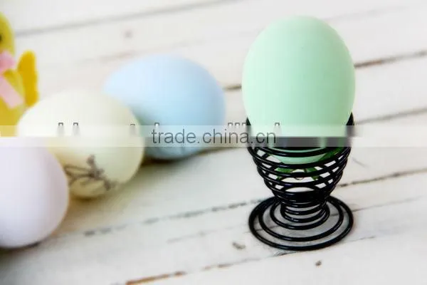 Stainless Steel Spring Shape Egg Holder / Egg Stand / Egg Cups
