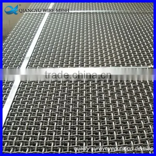 mining sieving crimped wire mesh for stone crusher screen factory