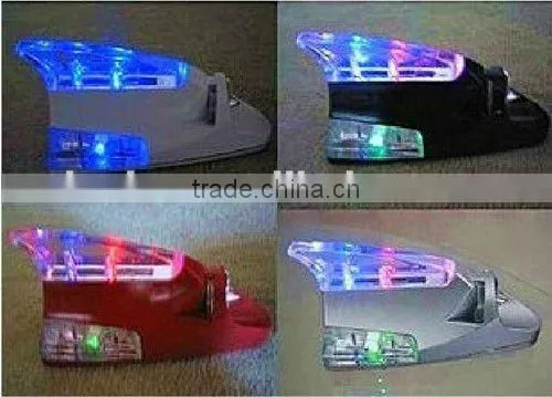 Motorcycle Car Wind Power Shark Fin LED Light Electrostatic discharge-sensitive