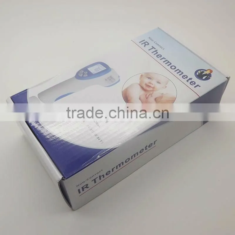 Non-contact infrared thermometer IR thermometer purple&white