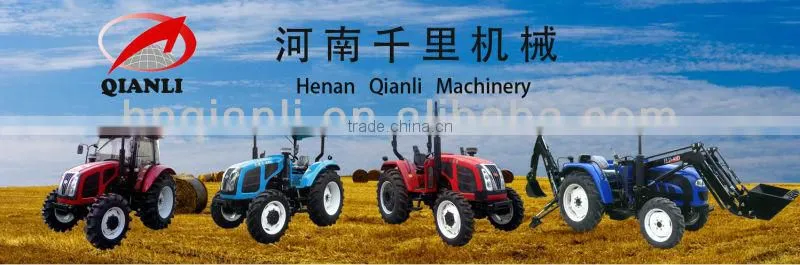 Strong power agriculture tractor QLN804B with strengthened chassis in hot sale