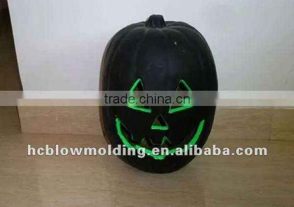 OEM Blow Molding PE Pumpkin Head Terrorist Pumpkin Ghost Face Plastic