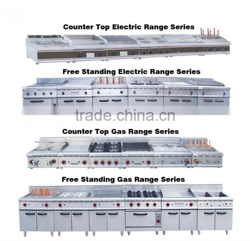 With Electric Oven 4 Burner Gas Cooker Cabinet Gas Stove