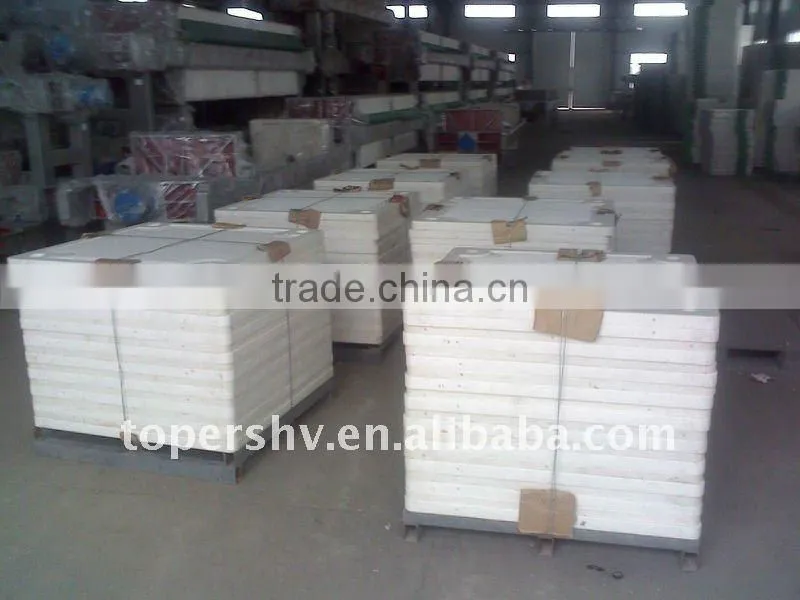 High quality PP recessed filter plate