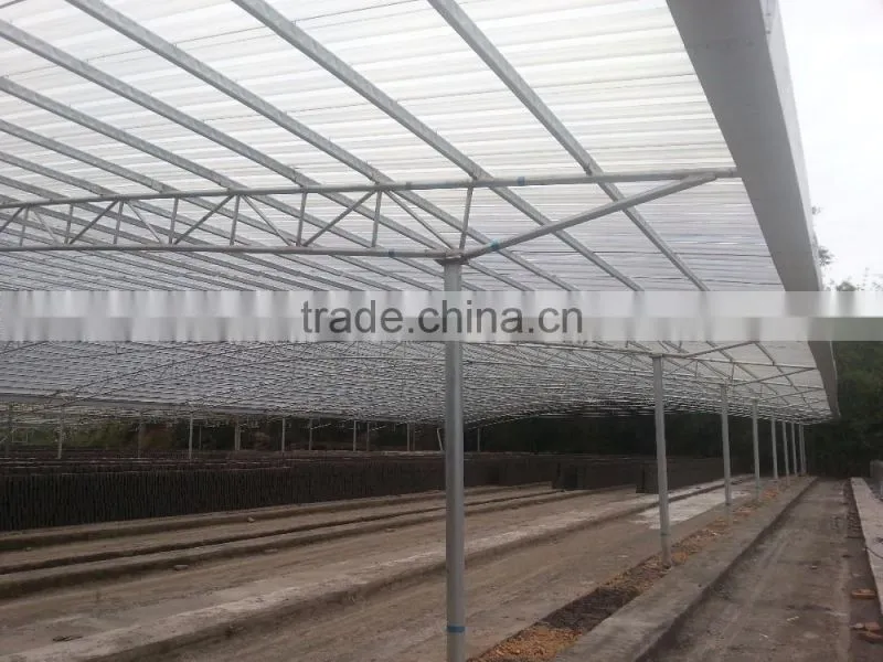 Double Layers Butler Type Skylight Roof Tile with Aluminum or Coated Edge