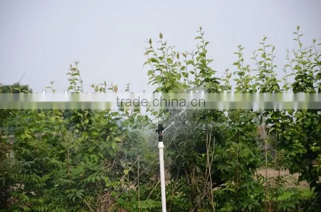 High quality 3/4" double nozzle sprinkler irrigation system with cap