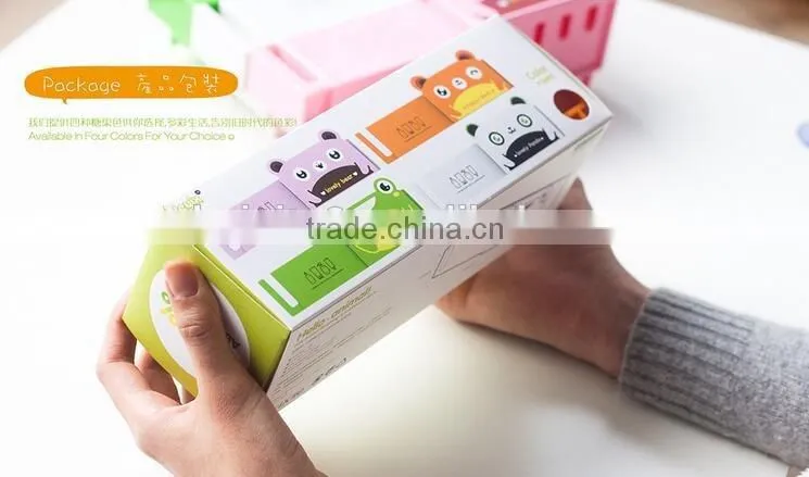 CY060 Lovely Animal Toothbrush Holder Family Use Suction Cup Toothbrush Box