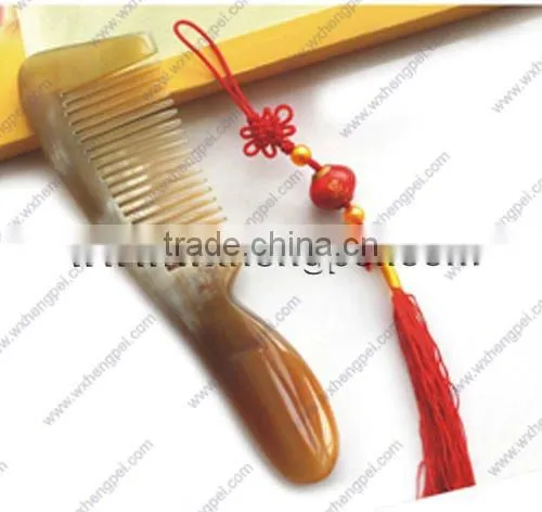 hair comb/horn comb/natural ox horn hair comb/natural horn hair comb/cow horn comb