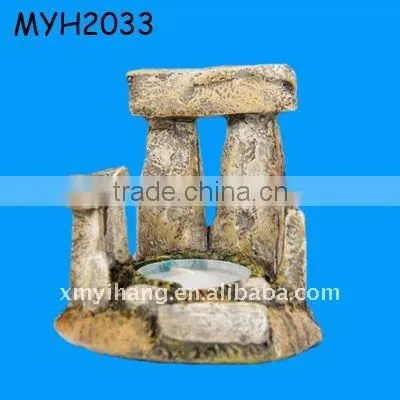 ceramic rose design wedding candelabra