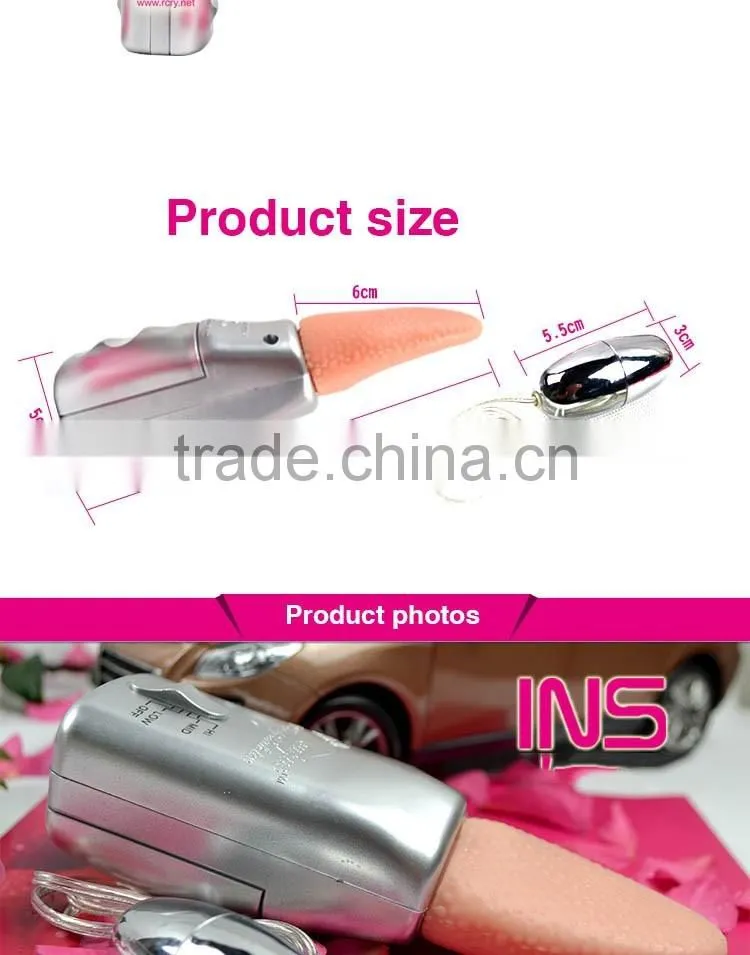 Mini size Tongue strenthen massager adult sex toy