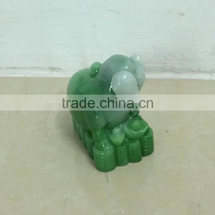 Polyresin lucky pig statue
