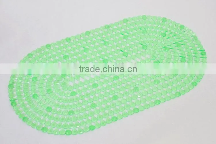 Top level eco friendly non slip anti slip pvc bath mat