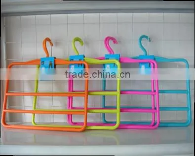 Thick Plastic Trousers Hanger-4tiers