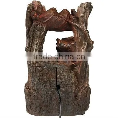Indoor Waterfall Tabletop Fountain with LED Light