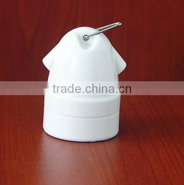 E27 high quality steatite ceiling pendant porcelain lampholder