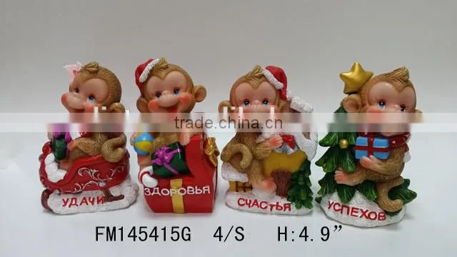 Polyresin New year souvenir 2016 monkey