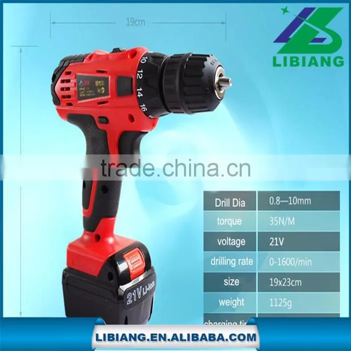 21v high torque multifunction cordless drills power tools