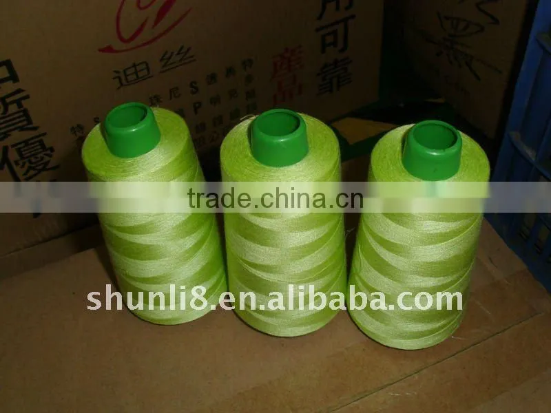 100% spun polyester sewing thread