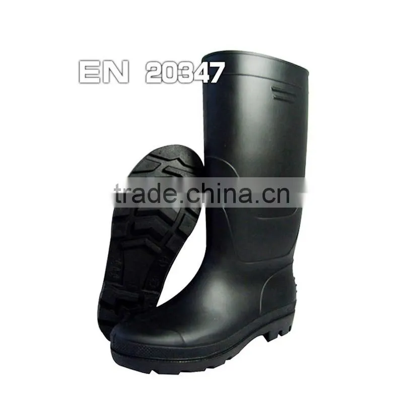 farming industrial light duty pvc rain boots