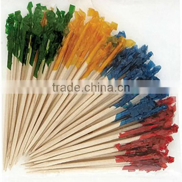 Wholesale Christmas Decorative Disposable Long Toothpicks