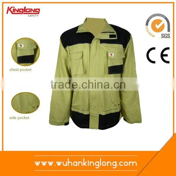 Side pockets functional practical jacket for men