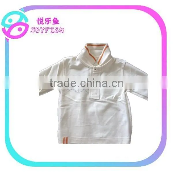 Polo collar cotton baby clothes