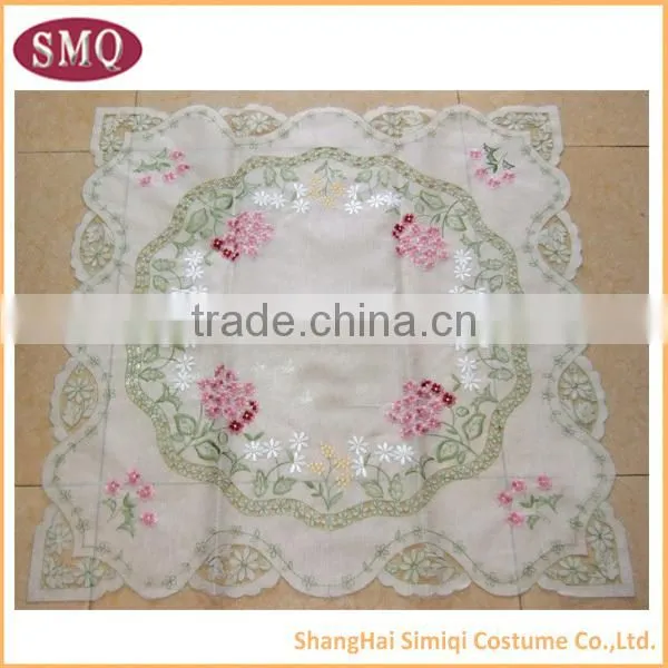 hot selling new design embroidery waterproof outdoor tablecloth