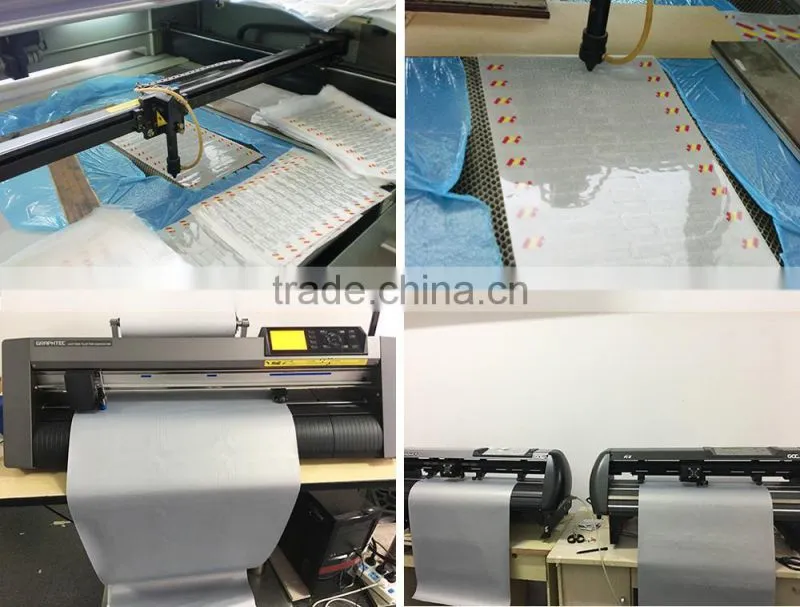 heat-transfer refective logos be heated on t-shirt
