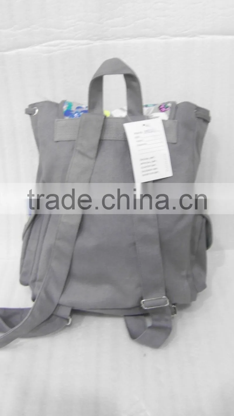 2017 latest new design plush kids school backpack