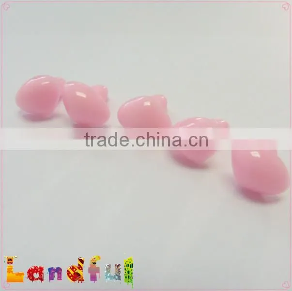 15mm Light Pink Triangle Nose Safety Plastic Nose Stuffed Bear Nose