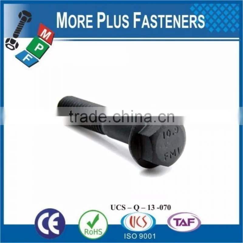 Made In Taiwan DIN 6921 Flange Hexagon Bolt DIN 6921