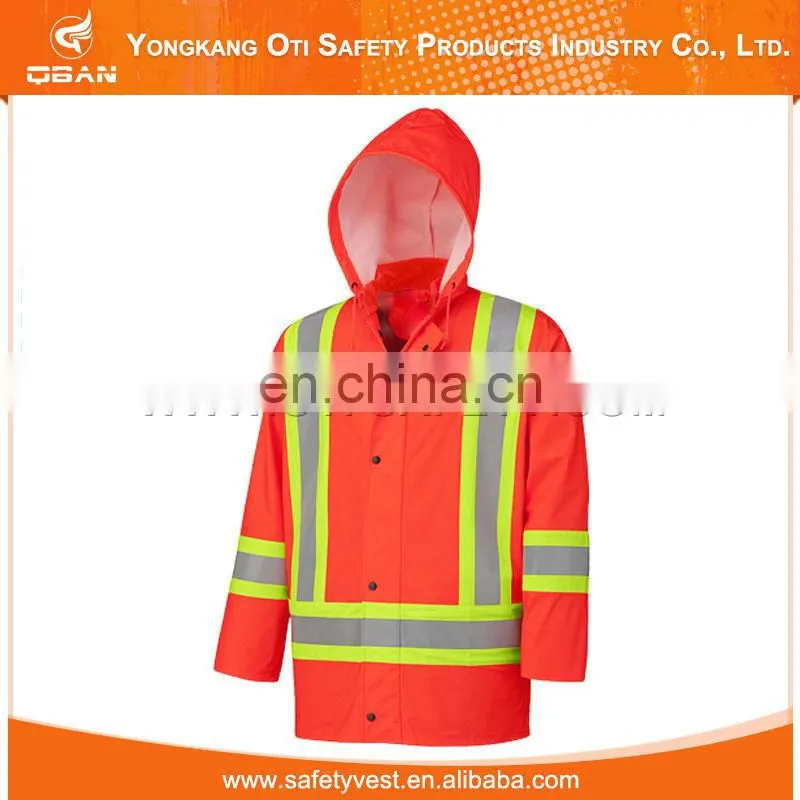 Hot Selling Low Price OEM Factory Adult Long Hooded Raincoat Pvc