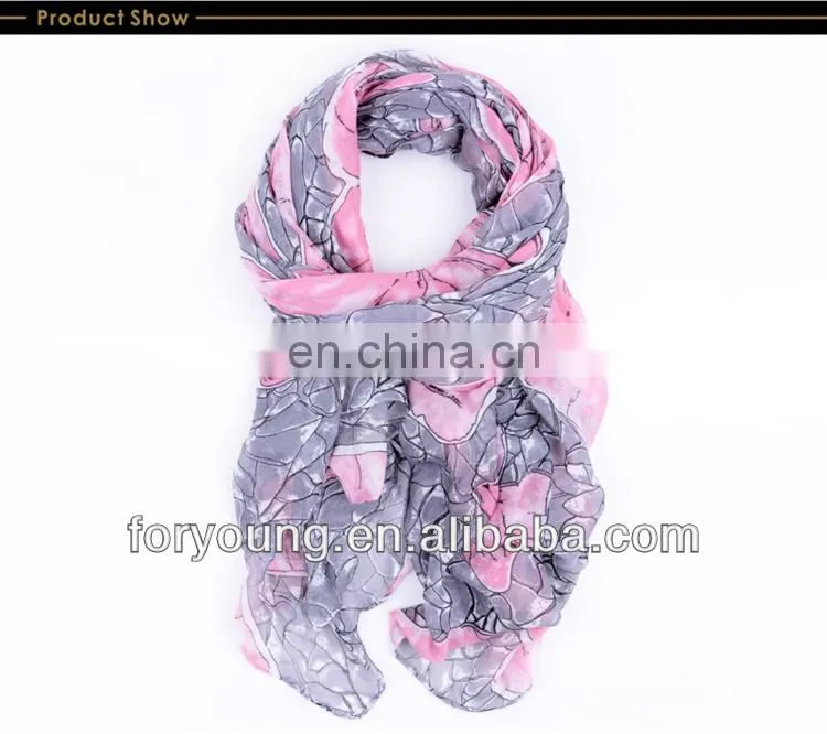 bright block print black and yellow scarf