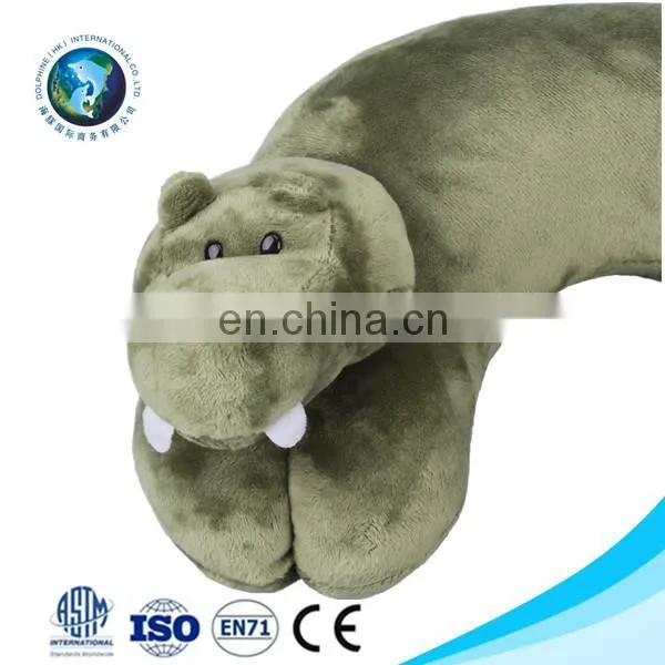 Promotional fashion funny neck pillow with speaker cute plush monkey toy cheap pillow