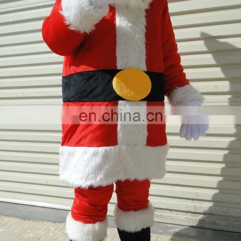 Christmas man walking costume, Christmas adult costume, Santa Claus adult costume