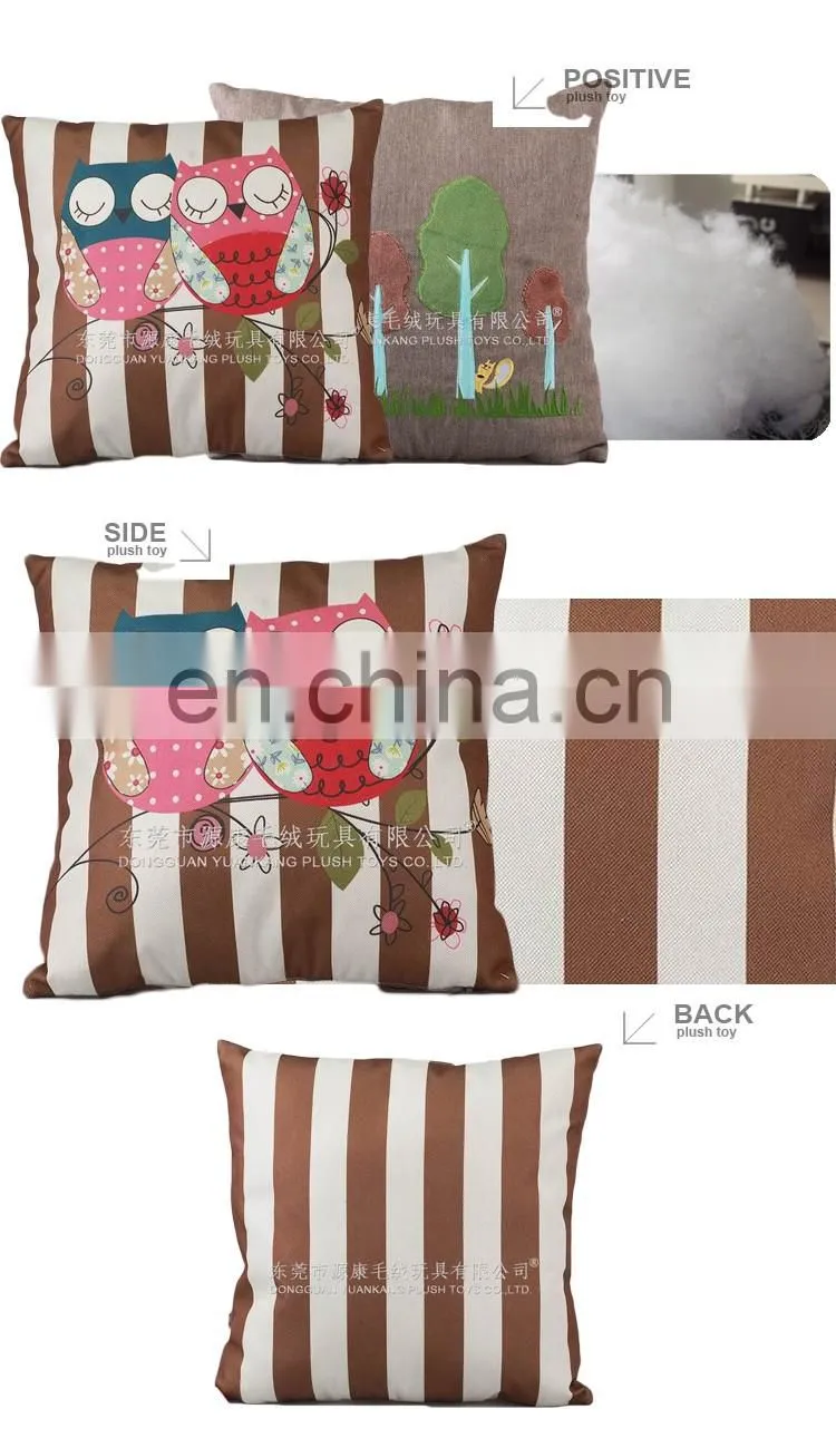 10 years toy manufacturer wholesale decorative covers pillow