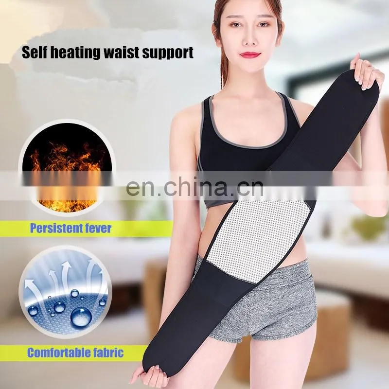 Adjustable Self-heating Back Waist Support Lumbar Brace Belt#HY846