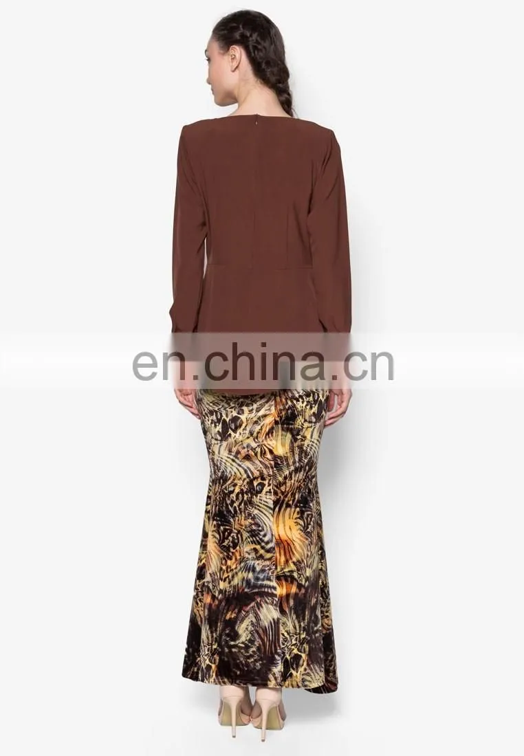Wholesale modern muslim clothing dress indian islamic clothing for women