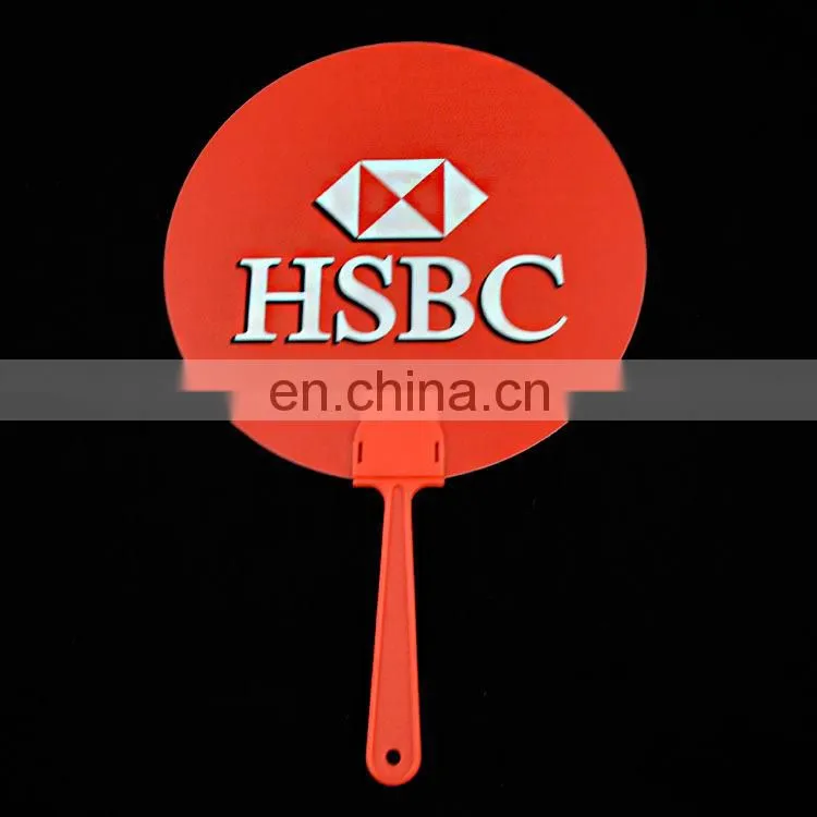 wholesale custom pp hand fan