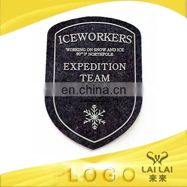 Wholesale custom embossed leather label garment label