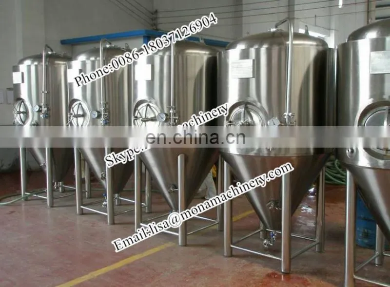 Home-brew conical fermenter tank/ Stainless steel beer fermenter /brewery fermenting equipment