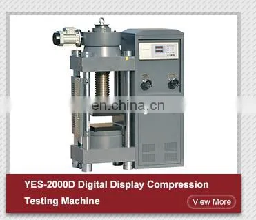 YES-2000D 2000KN Digital Brick Cement Concrete Compressive Strength Testing Machine